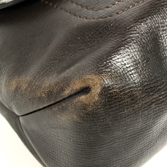 LOUIS VUITTON M92071 Utah Messenger Bag, Crossbody Flap Shoulder Leather, Men... - Picture 7 of 16